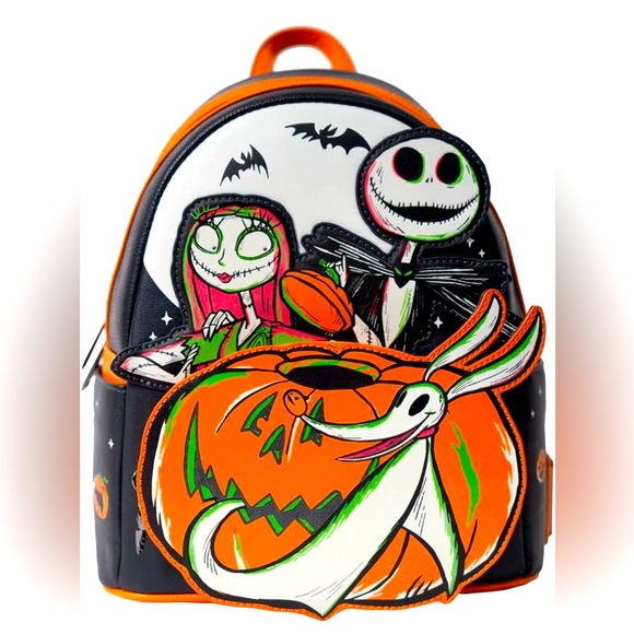 Loungefly Disney Nightmare Before Christmas Glow In The Dark D100 - Picture 1 of 7